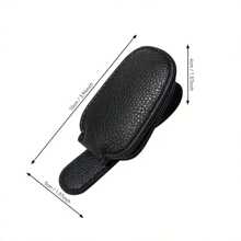 Pinza para sujetar gafas de sol en el coche, organizador magnético multifunción para gafas de sol para parasol de vehículo