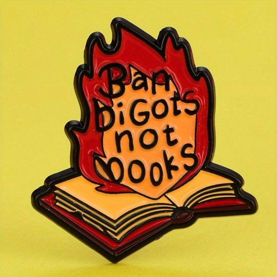 1pc Unique Zinc Alloy Creative Enamel Badge Brooch For Men And Women - Fashion Accessory Pin For Backpacks, Hats And Jackets - Perfect Birthday Gift For Friends And Family - 1pc - View 1