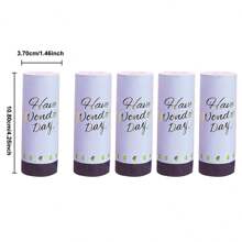 5 piezas Lanzador de confeti morado para bodas y fiestas (No apuntar a personas u objetos)