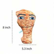 创意毛绒公仔鸡块/鸡腿可爱卡通表情玩偶 - 彩色 - 查看 6