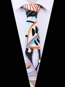 1pc Narrow Style Tie, Korean Formal Business Work Necktie For Men - 1pcs - View 4