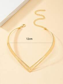 1pc Asymmetrical Geometry Vintage Exaggerate Personalized High-End Fashion Choker