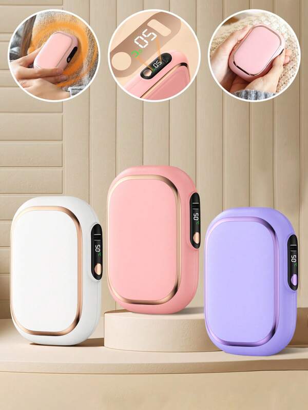 Mini Hand Warmer: Compact And Portable, Warm On-The-Go, Single-Sided Heating Hand Warmer, Fast Heating, Reduces Unnecessary Face Consumption So It Can Last Longer