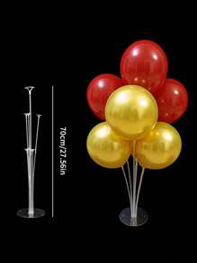 派对气球支架套装，带加重底座，70厘米/130厘米/160厘米可调节高度，适用于婚礼、生日和各种派对装饰