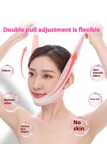 1 件装面部提升面膜、面部瘦身带、睡眠面部塑形辅助工具