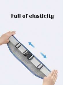 2025 New Outdoor Travel Belt - Invisible Passport Wallet-Night Reflective Strips, Running Waist Bag, Secure Cash Holder, Invisible Wallet, Anti-Theft Waist Bag For Outdoor Activities, Concealed Travel Running Belt