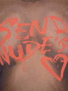 女士性感紧身连衣裙，字母印花网纱透视夜店迷你裙，夏季