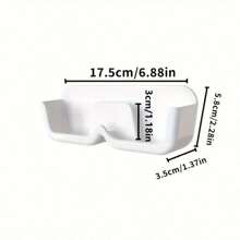 1 pieza Estante montado en la pared para almacenamiento de gafas, soporte de almacenamiento de gafas sin perforación, expositor de gafas de sol, organizador de gafas que ahorra espacio