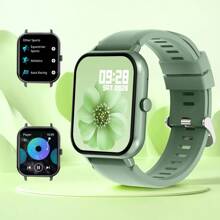 GWENLAND 1.83-Inch Full Touchscreen Wireless Calling Smartwatch, Digital Smartwatch With Calling Function, 100+Sports Mode DIY Watch, Dialing Information Reminder, Multifunctional Smartwatch For Men And Women