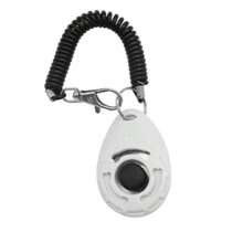 新款宠物训练响片，配有彩色响片训练套件，适用于狗和猫，柔软橡胶腕带设计，佩戴灵活舒适，按钮操作不会在动物训练期间使手部疲劳