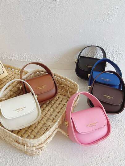 Children's Small Slash Bag Cute Handbag Accessories Bag For Going Out Mini Coin Purse Dopamine Color Matching It Can Be Given As A Gift For Children