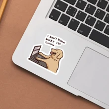 「Don't Let The Hard Days Win」乙烯基貼紙－防水、模切名句貼紙，適用於筆記本電腦、水壺、Kindle | 激勵與正能量完美禮物，學校用品，開學季 - 彩色 - 查看 5