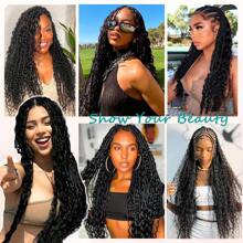 Deep Wave Bulk Human Hair For Braiding Brazilian Virgin Human Hair Extensions Two Bundles Micro Braiding Human Hair 100g No Weft(18inch, Natural Black) - S1 - View 10
