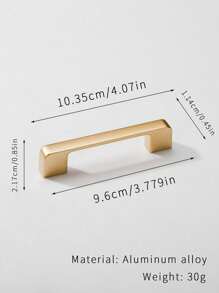 2 Peças Puxador de Liga de Alumínio para Armários, Gavetas, Móveis, Porta