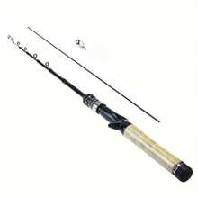 1,68m 1,8m 1,98m Vara de Pesca Telescópica de Fibra de Carbono com Alimentação UL, Vara de Pesca Giratória, Peso do Anzol 1-5g, Vara para Iniciantes Capturarem Peixes Pequenos
