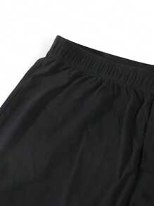 Men's Black Arrow Underwear Briefs With Cute Duck & Text Print On Buttocks, Comfortable & Skin-Friendly Stretchy Everyday Underwear