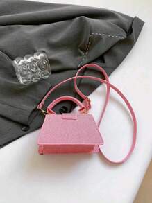 This Year's Popular Super Texture Bag Foreign Mini Small Square Bag, New Solid Color Versatile Handbag, Women's Bag