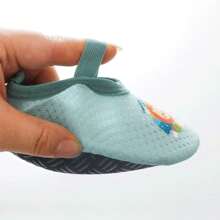 1 Pair Newborn Baby Floor Socks, Thin Toddler Anti-Slip Indoor Shoes, Breathable Mesh Design, Suitable For Boys And Girls In Spring & Autumn