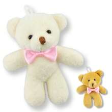 Mini Teddy Bear Keychain Kit With 5/10/20 Pieces Souvenir - White - View 5