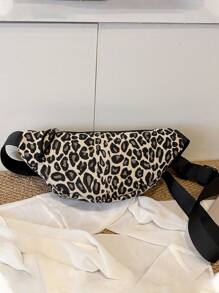 时尚女士斜肩胸包腰包休闲斜挎包 - 彩色 - 查看 4