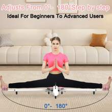 Split Machine - Leg Split Stretching Machine, Splits Trainer Adjustable, Fitness Training Equipment For Ballet Yoga Sports Training Improve Flexibility, Load Capacity 300lbs