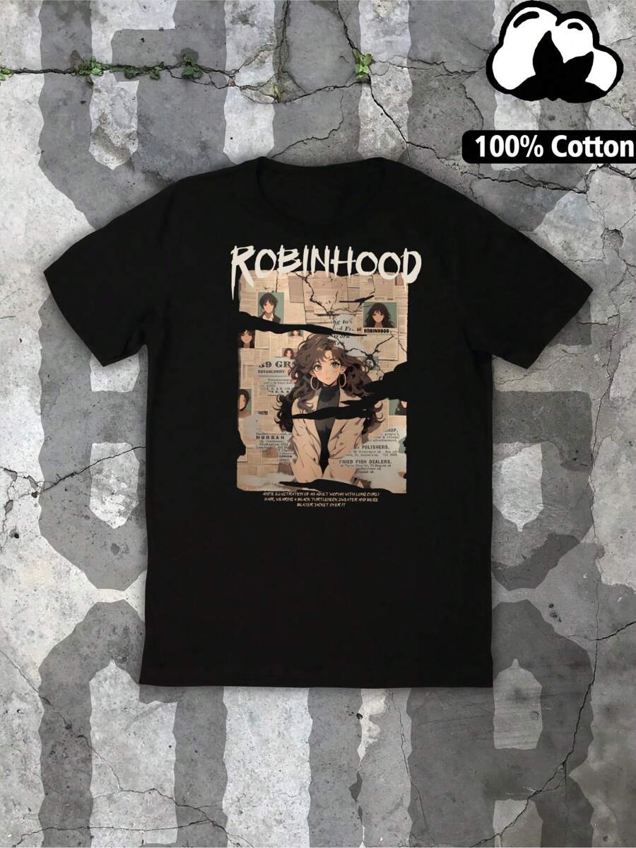 180g Pure Cotton Men's Short Sleeve T-Shirts