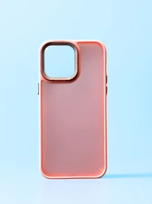 Matte IPhone 11 12 13 14 15 16 Pro Max Case Cover - 黑色 - 查看 2