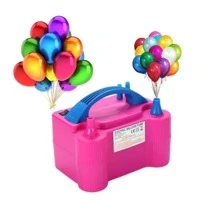 Bomba de aire eléctrica para inflar globos - Rosa - Ver 1