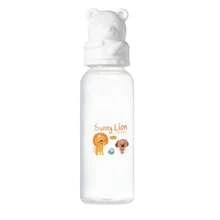 Baby Cartoon Milk Bottle Standard Neck 60ml 150ml And 260ml PP Material Heat Resistant Baby Daily Feeding Bottle - White [bear Milk Bottle] - View 9