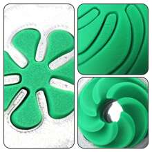 3D Printed Alien Spaceship Vortex Toy Spiral Cone, Two Different Objects Can Shuttle, Portable Office Stress Relief Toy - Multicolor - View 9