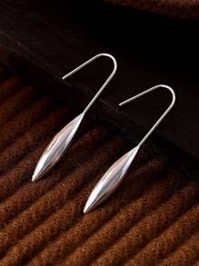 1 对不锈钢 18K 镀金泪滴形耳环，适合日常佩戴的女士时尚耳环 - 水滴耳環 - 查看 5