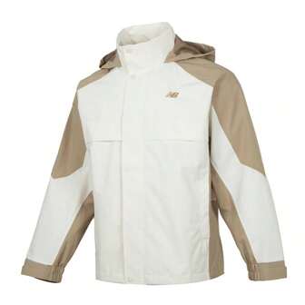 New Balance Gewebte Jacke Herren Trainingsanzug Utility Kapuzenjacke Windbreaker Laufen Fitness Lässig Jacke AMJ51310-SOT