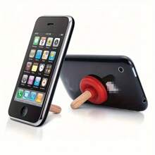 Nieuwe gepersonaliseerde toilet stop mobiele telefoon houder toilet stop zuignap siliconen houder mini picker