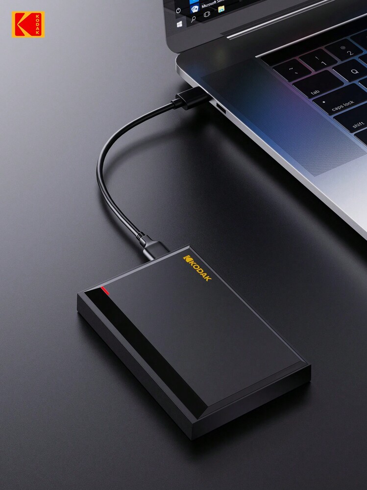 新品未使用】KODAK Portable HDD P190 2TB Kodak Kodak HDD P190