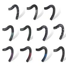 2Pcs Anti-Slip Handlebar Tape PU Road Bike Shock Absorption Handle Bar Tape With Bar End Plugs For Bicycle Racket Cycling Tools - trắng - Xem 4