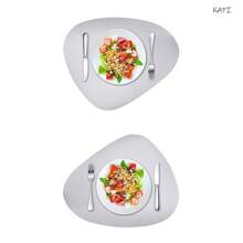 Witam Placemats Set Of 2/4/6 For Dining Table Mats, Faux Leather Place Mats Wipeable Washable Placemats For Round Table Mats For Dining Patio Heat Resist Easy To Clean Halloween Place Mats Indoor - Multicolor - View 21