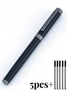 [Customized] High Quality Business Office Ball Pen Set In Gift Box, Includes 2 Refills, Daily Writing, Signing, Gifting For Father's Day, Thanksgiving, Christmas, Birthday, Friends, Relatives, Leaders, Colleagues Back To School