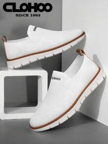 CLOHOO Brand Exclusive Breathable Mesh Sports Casual Men's Shoes, Comfortable Soft-Sole Hiking Shoes, Classic Style