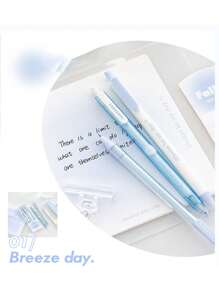 Bộ 5 bút má hồng dạng gel và bút lông mềm RosyPosy Soft - Gradient, kèm ngòi bút đa năng 0,5mm, phong cách tươi mới và dễ thương dành cho học sinh - Nhiều màu - Xem 7