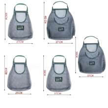 1 Pc Reusable Kitchen Hanging Mesh Bag Large Capacity Home Fruit Vegetable Storage Net Bag For Ginger Garlic Potatoes Onion Mesh Bag - Multicolor - View 2