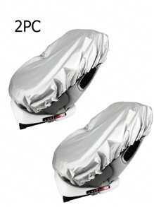 1 pieza y 2 piezas Cubierta universal sombrilla para asiento de coche de bebé & Cubierta protectora contra rayos UV UPF y calor