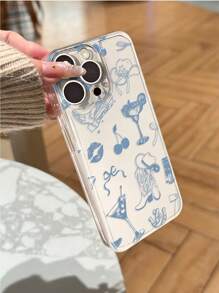 1 个蓝色 Western Boot 设计防震手机壳，适用于 iPhone 16、16 Plus、15、14、13、12、11、XS、XR、X、7、8 Plus、Pro Max、Mini 13 Pro Max，适合男士和女士 - 彩色 - 查看 2