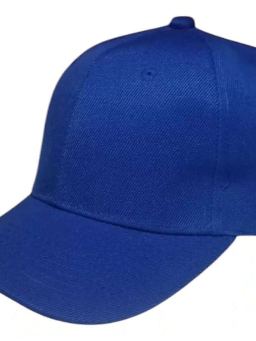 10 Premium Curved Baseball Caps Quality Lot Bb-Acr - 寶藍色 - 查看 1
