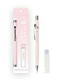 colnk 1pc Middle East Style Mechanical Pencil Set, Macaroon Colors, And Multi-Pack Sets - Pink - View 15