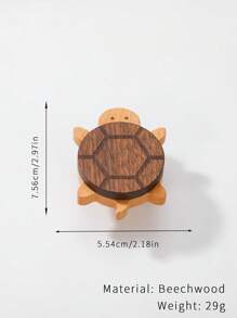 2 Peças Puxadores De Madeira Cartoon, Puxadores Criativos de Armário/Gaveta para Quarto de Crianças, Estilo de Madeira Natural