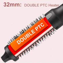 双 PTC 陶瓷卷发器，32 毫米/1.25 英寸，快速均匀加热，2 种加热设置，无热风功能。如需更大尺寸，请查看 38 毫米/1.5 英寸的其他列表。 - 美規A型插(110-127V) - 查看 7