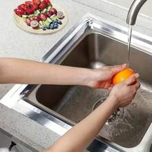 1 Roll Waterproof And Moisture-Proof Aluminum Foil Tape, Aluminum Foil Filler Tape, Kitchen Stove Aluminum Foil Tape, Flame Resistant Aluminum Foil Tape For Kitchen And Bathroom Crevices - Fashionable Metal Decorative Surface, Easy To Apply