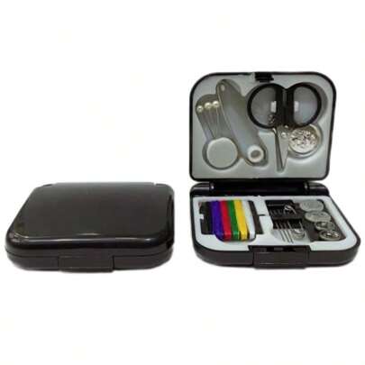 Kit Mini Costura De Bolso Para Viagem COLORIDO