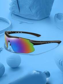 Fashion Sport Glasses For Women Cycling Glasses Running Glasses, Classic Square Frame Shades For Cycling, Running, Hiking, Shopping, Selfie, Party, Travel, Beach, Vacation. Easy Comfort Casual Outfits Outdoor Cycling Glasses For Summer Beach Vacation, Outdoor, Travel Autumn Accessories Goggles