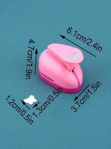 1pc Butterfly Pattern Manual Diy Flower Press Back To School,Back To School,School Supplies - Pink - View 2